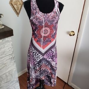 Chesley boho high low dress. Size Large